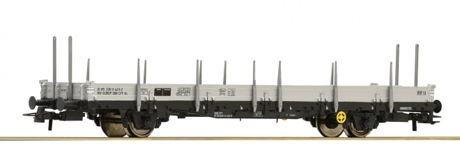 Flat car<br /><a href='images/pictures/Roco/229419.jpg' target='_blank'>Full size image</a>